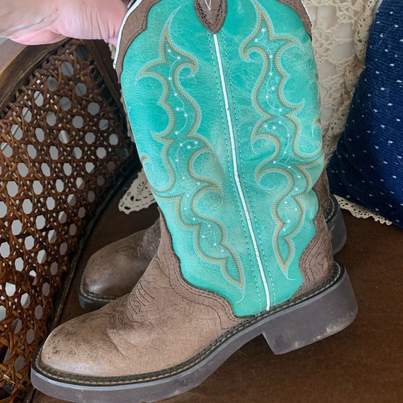 Justin Ladies Gypsy Raya Square Toe Boots - Picture 3 of 12